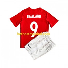 Noorwegen HAALAND 9 Voetbalshirts Kind Thuis 2022
